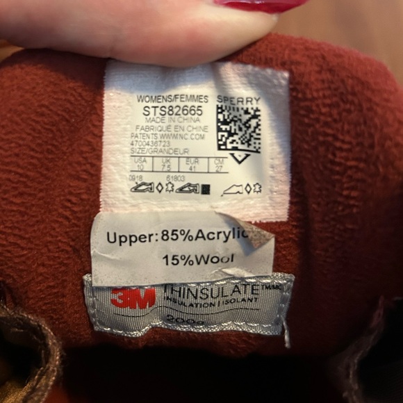 NWOT Sperry Boots - Picture 3 of 3